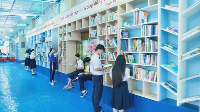 Trường THPT Phú Nhuận khánh thành thư viện mở- Ảnh 2.