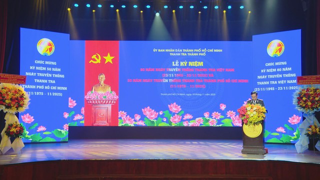 Kỷ niệm 50 năm Ngày thành lập Thanh tra TP. Hồ Chí Minh- Ảnh 1.