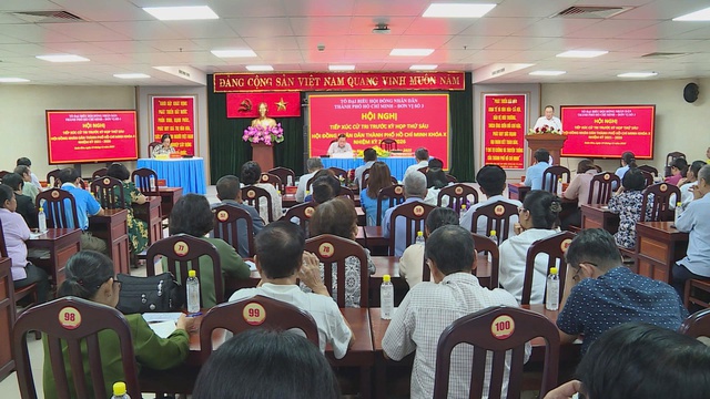 Tổ đại biểu số 3 HĐND TP. Hồ Chí Minh tiếp xúc cử tri phường Xuân Hòa, Nhiêu Lộc và Bàn Cờ- Ảnh 2.