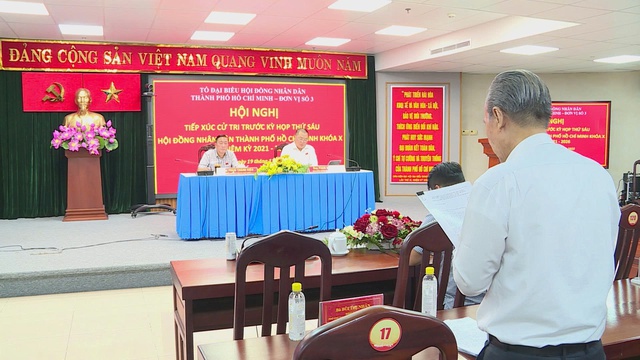 Tổ đại biểu số 3 HĐND TP. Hồ Chí Minh tiếp xúc cử tri phường Xuân Hòa, Nhiêu Lộc và Bàn Cờ- Ảnh 1.