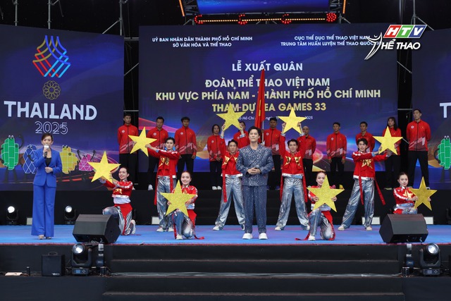 Lễ xuất quân đoàn thể thao Việt Nam khu vực phía nam dự SEA Games 33 - Ảnh 2.