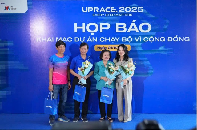 Dự án UPRACE khởi động mùa mới, khi mỗi bước chạy thắp thêm một hy vọng - Ảnh 2.