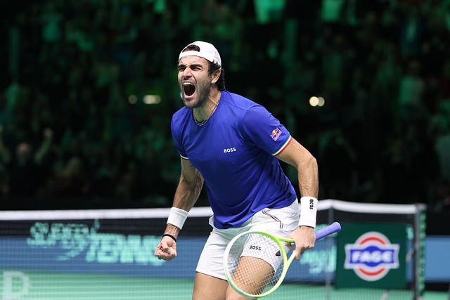 Đội tuyển Italia tiến gần đến cú hattrick danh hiệu Davis Cup - Ảnh 1.
