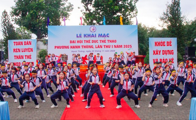 Sôi nổi Đại hội thể dục thể thao cơ sở - Ảnh 2.