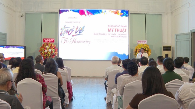 Triển lãm "Trở về": Cuộc hồi hương của những kiệt tác mỹ thuật Việt Nam thế kỷ XX- Ảnh 1.