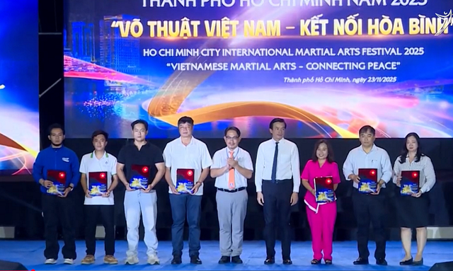 Bế mạc Liên hoan Võ thuật Quốc tế TP. Hồ Chí Minh 2025  - Ảnh 1.