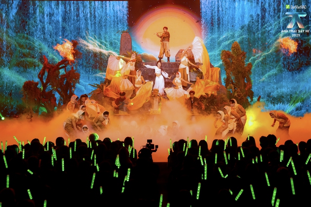 Vũ Cát Tường thực hiện lời hứa đưa nhạc cụ dân tộc vào Anh trai “Say hi” - Ảnh 1.