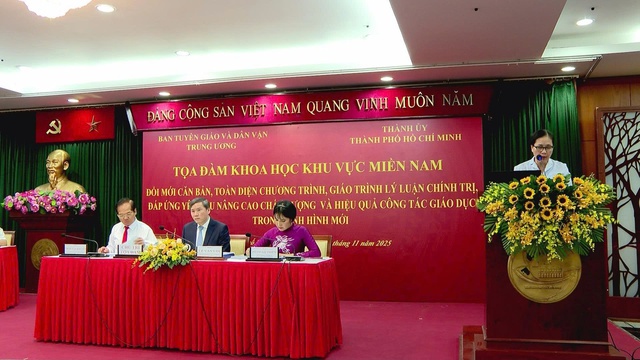 Tọa đàm miền Nam bàn giải pháp đổi mới chương trình và phương pháp giảng dạy - Ảnh 2.