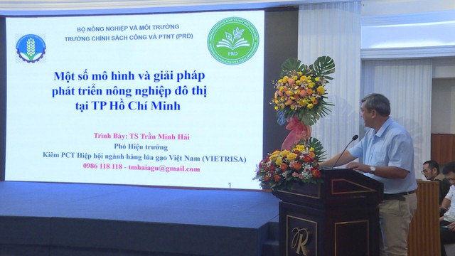 TP. Hồ Chí Minh hội thảo về nông nghiệp đô thị: Đổi mới để phát triển bền vững trong lòng siêu đô thị- Ảnh 2. TP. Hồ Chí Minh hội thảo về nông nghiệp đô thị: Đổi mới để phát triển bền vững trong lòng siêu đô thị- Ảnh 2.