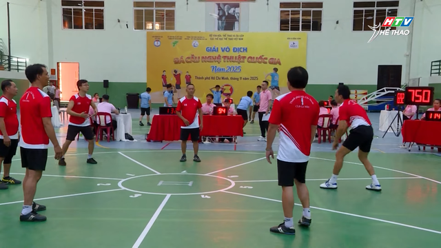 Sôi nổi Giải Đá cầu nghệ thuật quốc gia 2025- Ảnh 1.