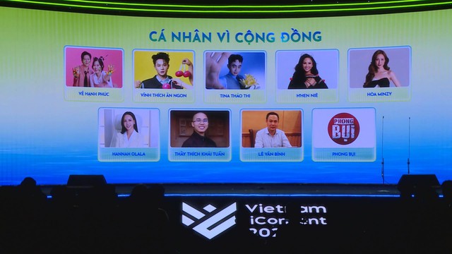 Hòa Minzy được vinh danh tại giải thưởng nhà sáng tạo nội dung số việt nam 2025 - Ảnh 1.