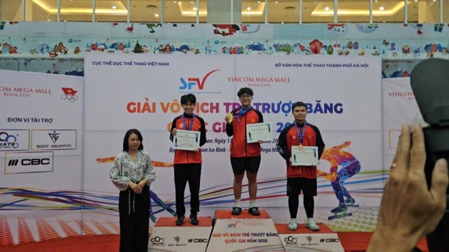 Nguyễn Phúc Gia Hưng và SEA Games đầu tiên cùng trượt băng tốc độ Việt Nam - Ảnh 2.