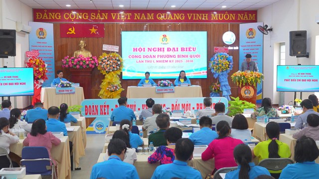 Công đoàn phường Bình Quới: Phát huy vai trò đại diện người lao động trong nhiệm kỳ mới 2025 - 2030 - Ảnh 1.