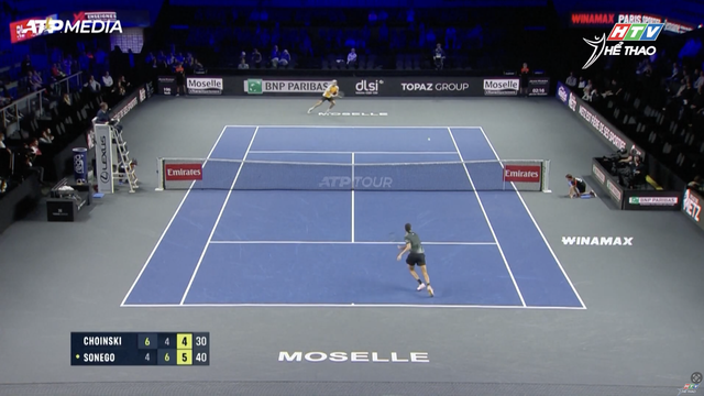 Giải quần vợt ATP Moselle mở rộng: Các tay vợt mạnh cùng đi tiếp - Ảnh 2.