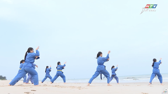 CLB Vovinam đặc biệt ở xã miền biển xa nhất TP. Hồ Chí Minh - Ảnh 1.