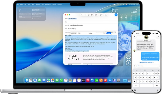 Apple Intelligence mang đến trải nghiệm thông minh, cá nhân hóa - Ảnh 2.