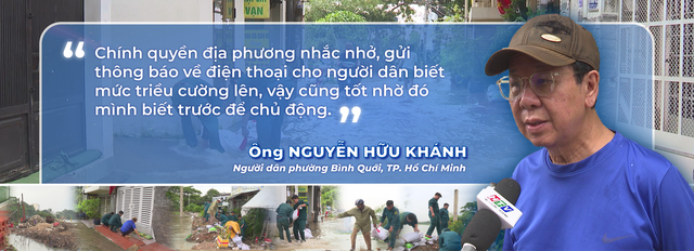 TP. Hồ Chí Minh chủ động chống ngập nặng do triều cường kết hợp mưa lớn- Ảnh 5. TP. Hồ Chí Minh chủ động chống ngập nặng do triều cường kết hợp mưa lớn- Ảnh 5.