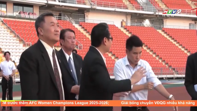 Chủ nhà Thái Lan nước rút chuẩn bị SEA Games 33 - Ảnh 1.