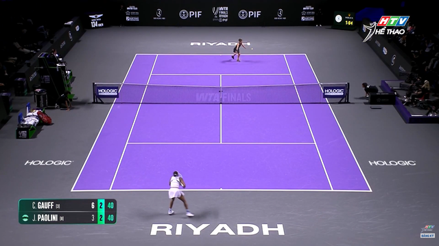 Giải quần vợt WTA Finals: Jasmine Paolini bị loại - Ảnh 1.