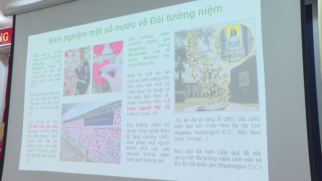 Nhiều chuyên gia tham gia góp ý về công trình Đài tưởng niệm nạn nhân Covid-19 - Ảnh 6.