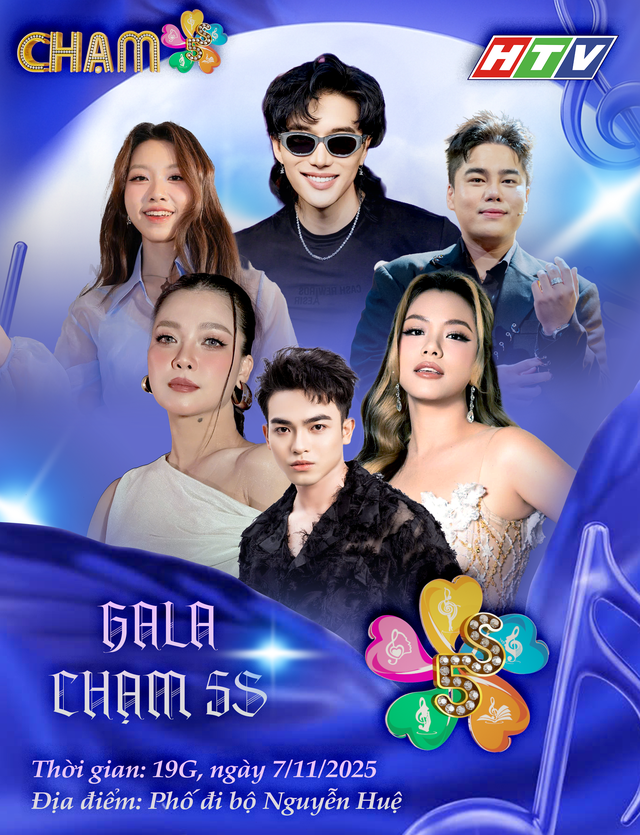 Gala “Chạm 5S” - bùng nổ tại phố đi bộ Nguyễn Huệ - Ảnh 1.