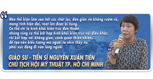 Nhiều chuyên gia tham gia góp ý về công trình Đài tưởng niệm nạn nhân Covid-19 - Ảnh 3.