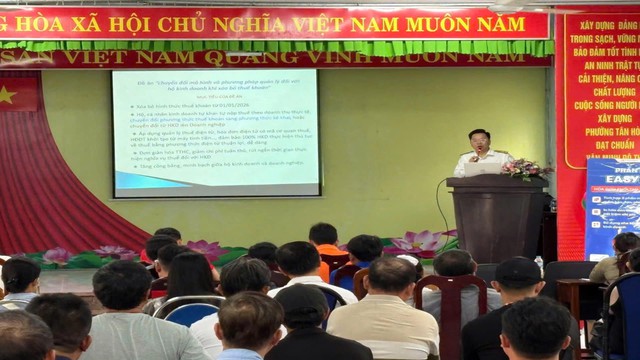 Cơ quan thuế chuyển đổi hơn 345.000 hộ kinh doanh sang kê khai phát động phong trào 60 ngày cao điểm - Ảnh 1.