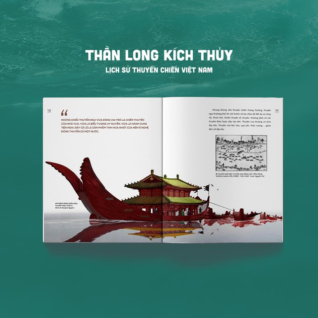 Sách "Thần long kích thủy": Phục dựng diện mạo oai hùng của thuyền chiến Việt Nam- Ảnh 3. Sách "Thần long kích thủy": Phục dựng diện mạo oai hùng của thuyền chiến Việt Nam- Ảnh 3.