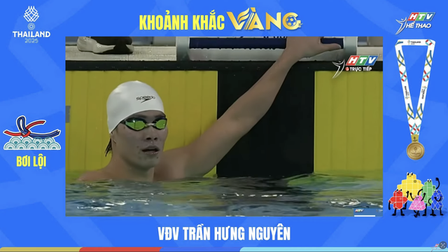 SEA Games 33: Trần Hưng Nguyên bảo vệ thành công Huy chương Vàng - Ảnh 1.