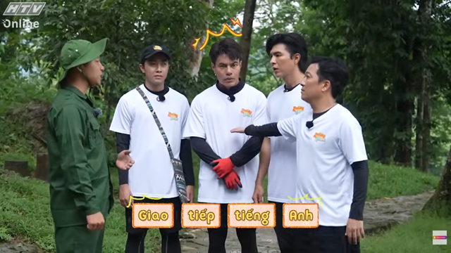 Dương Lâm "cứng họng" với thử thách tiếng Anh - 2 Ngày 1 Đêm- Ảnh 1.