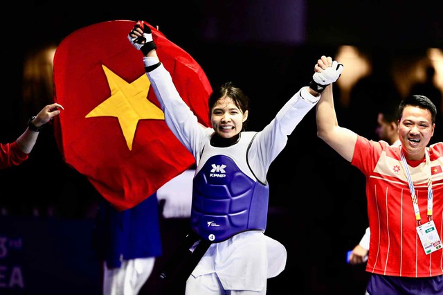 [Khoảnh khắc Vàng] Tấm Huy chương Vàng tiếp theo Taekwondo Việt Nam - Ảnh 2.