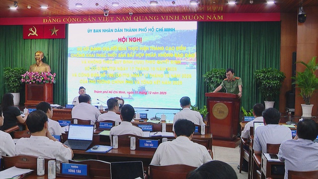 Hội nghị sơ kết tháng cao điểm chống khai thác IUU tại TP. Hồ Chí Minh - Ảnh 1.