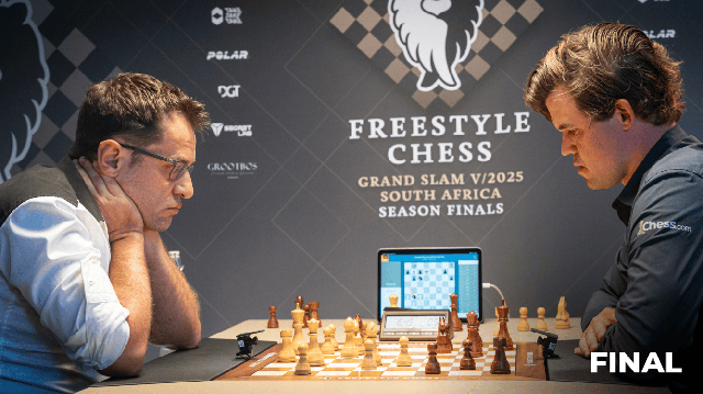 Levon Aronian vô địch Giải cờ vua Freestyle Grand Slam Nam Phi - Ảnh 1.