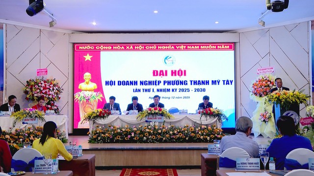 Ông Nguyễn Thái Hòa được tín nhiệm giữ chức Chủ tịch Hội Doanh nghiệp phường Thạnh Mỹ Tây nhiệm kỳ 2025 - 2030 - Ảnh 1.