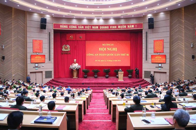 Thủ tướng Phạm Minh Chính dự Hội nghị Công an toàn quốc lần thứ 81- Ảnh 4. Thủ tướng Phạm Minh Chính dự Hội nghị Công an toàn quốc lần thứ 81- Ảnh 4.