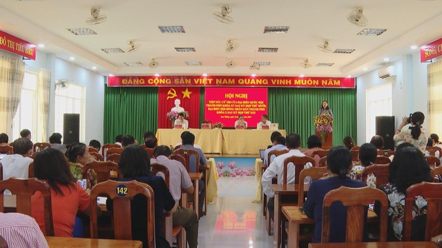 Thời sự HTV ngày 16/12/2025 | Bí thư Thành ủy TP. Hồ Chí Minh Trần Lưu Quang tiếp xúc cử tri phường Đông Hòa và Dĩ An - Ảnh 2.