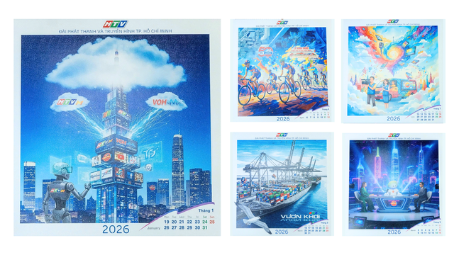 NewZround: Bộ lịch Tết 2026 của HTV có gì đặc biệt? - Ảnh 1.