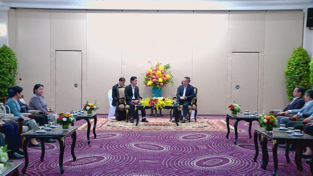 Lãnh đạo TP.HCM tiếp xã giao Đoàn đại biểu cấp cao tỉnh Hủa-Phăn, Lào - Ảnh 1.