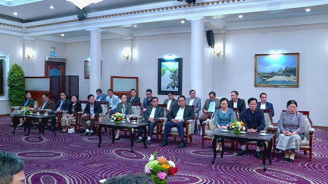 Lãnh đạo TP.HCM tiếp xã giao Đoàn đại biểu cấp cao tỉnh Hủa-Phăn, Lào - Ảnh 2.