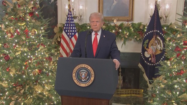 Tổng thống Trump có bài phát biểu quan trọng trước toàn dân - Ảnh 1.