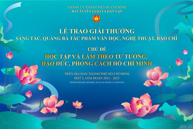 Lễ trao Giải thưởng sáng tác, quảng bá tác phẩm học tập theo Bác Hồ - THTT lúc 19g30 ngày 4/12 trên HTV1 - Ảnh 2.