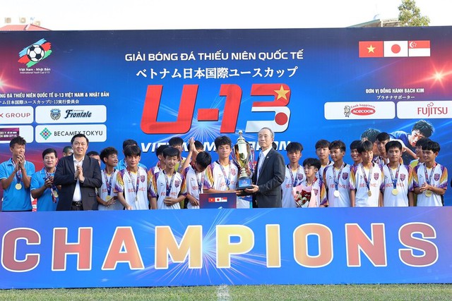 Dấu ấn Giải bóng đá thiếu niên quốc tế U13 Việt Nam – Nhật Bản lần thứ 7 - Ảnh 3.