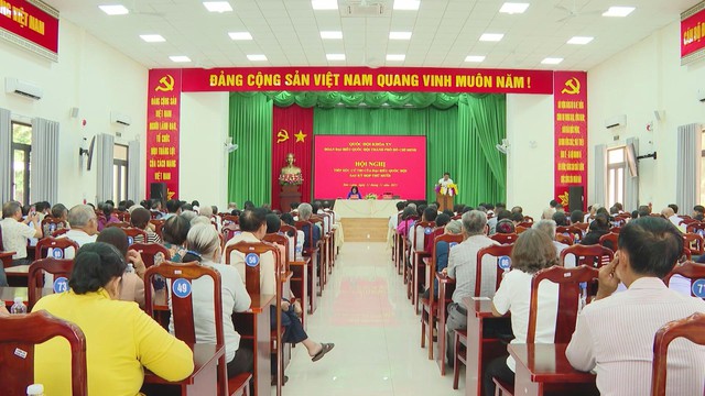 Cử tri Tam Long, Long Hương kiến nghị tháo gỡ vướng mắc dân sinh, quy hoạch - Ảnh 1.