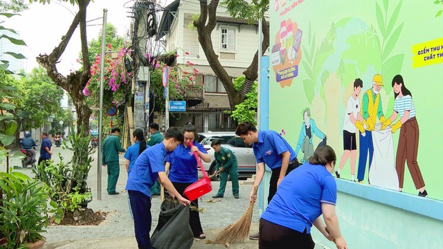 Phường Hòa Hưng phát động chương trình bảo vệ môi trường - Ảnh 2.