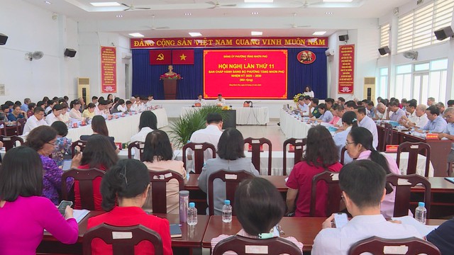 Phường Tăng Nhơn Phú tổ chức Hội nghị Ban Chấp hành lần thứ 11 - Ảnh 1.