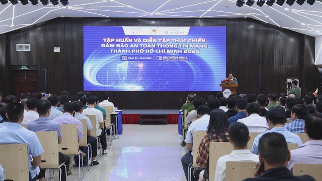TP. Hồ Chí Minh tổ chức diễn tập thực chiến an toàn mạng trước bối cảnh tấn công gia tăng chóng mặt- Ảnh 1.