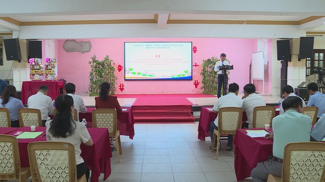 Chắp cánh ước mơ học đường: Phường Chánh Hưng trao tặng 3 phòng học cho Giáo xứ Nam Hải - Ảnh 1.