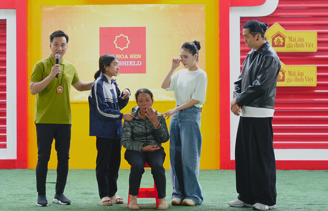 Thành Trung, Kiên Ứng, Kiều Anh nghẹn ngào vì các em nhỏ "Mái ấm gia đình Việt" - Ảnh 5.