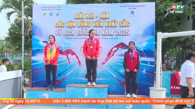 Khởi tranh Giải Bơi – Lặn các vận động viên xuất sắc vô địch quốc gia năm 2025 - Ảnh 1.