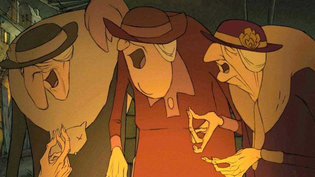 Bộ ba thành Belleville: Hành trình phiêu lưu dí dỏm của điện ảnh Pháp - Ảnh 2.